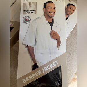 Vogue Gallery Black Lightweight Barber Jacket